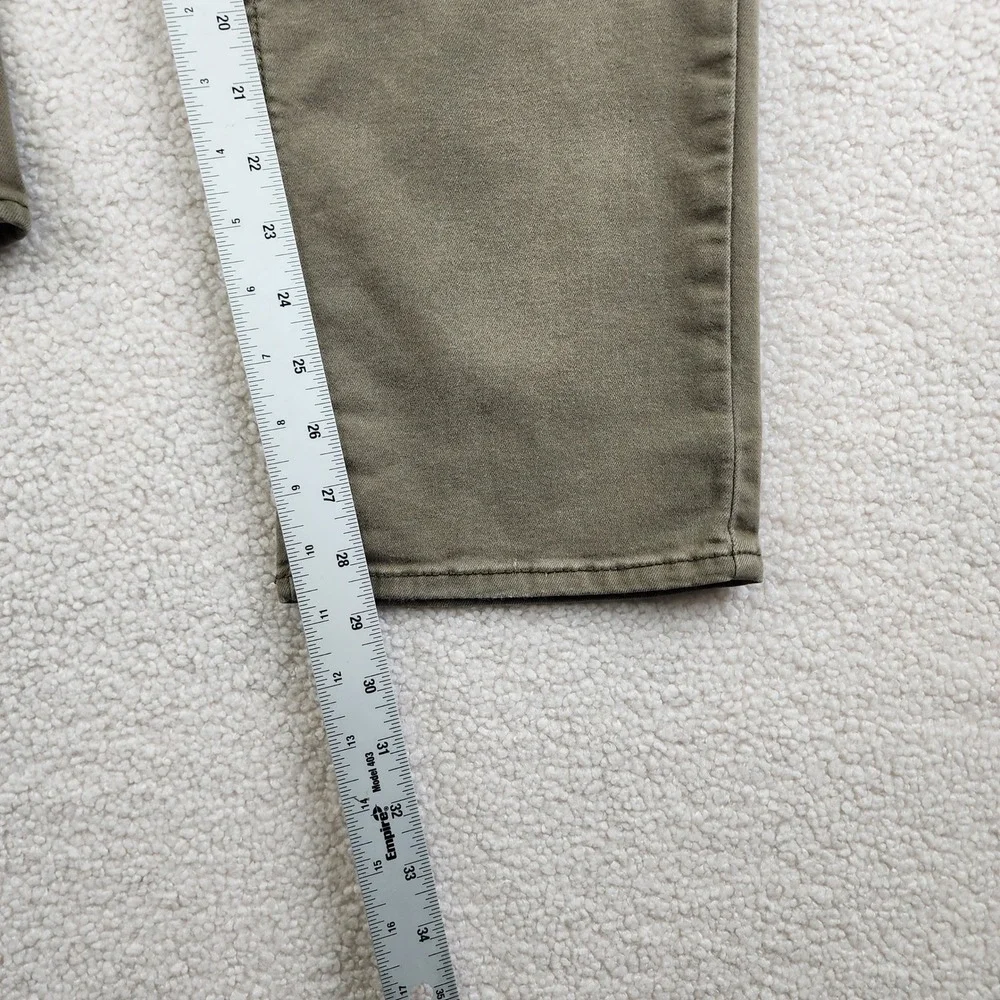 Archer Slim Stretch Pants Mens‎ 36x30 Olive Green Casual Workwear Chino Style